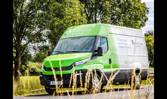 world courier electric vehicle