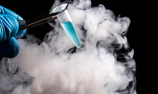 Cryogenic transportation vial