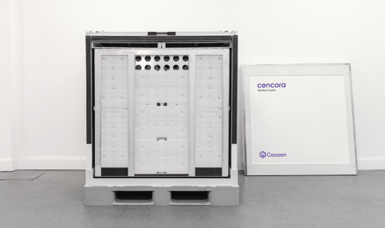 Cocoon Cencora World Courier open