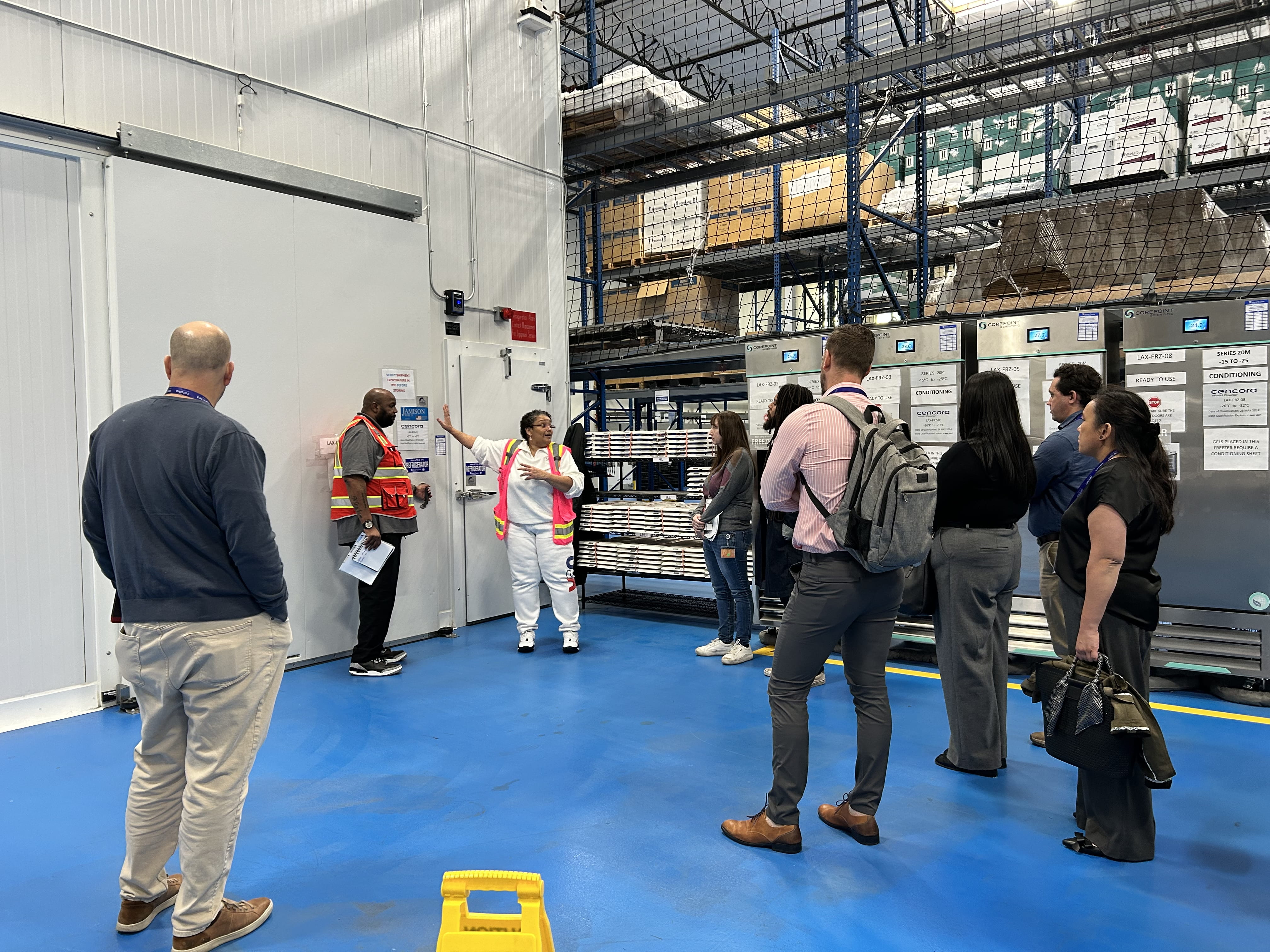 A dedicated team of logistics professionals ensures every shipment is handled with precision and care