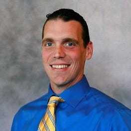 A portrait of James Klingelhofer.
