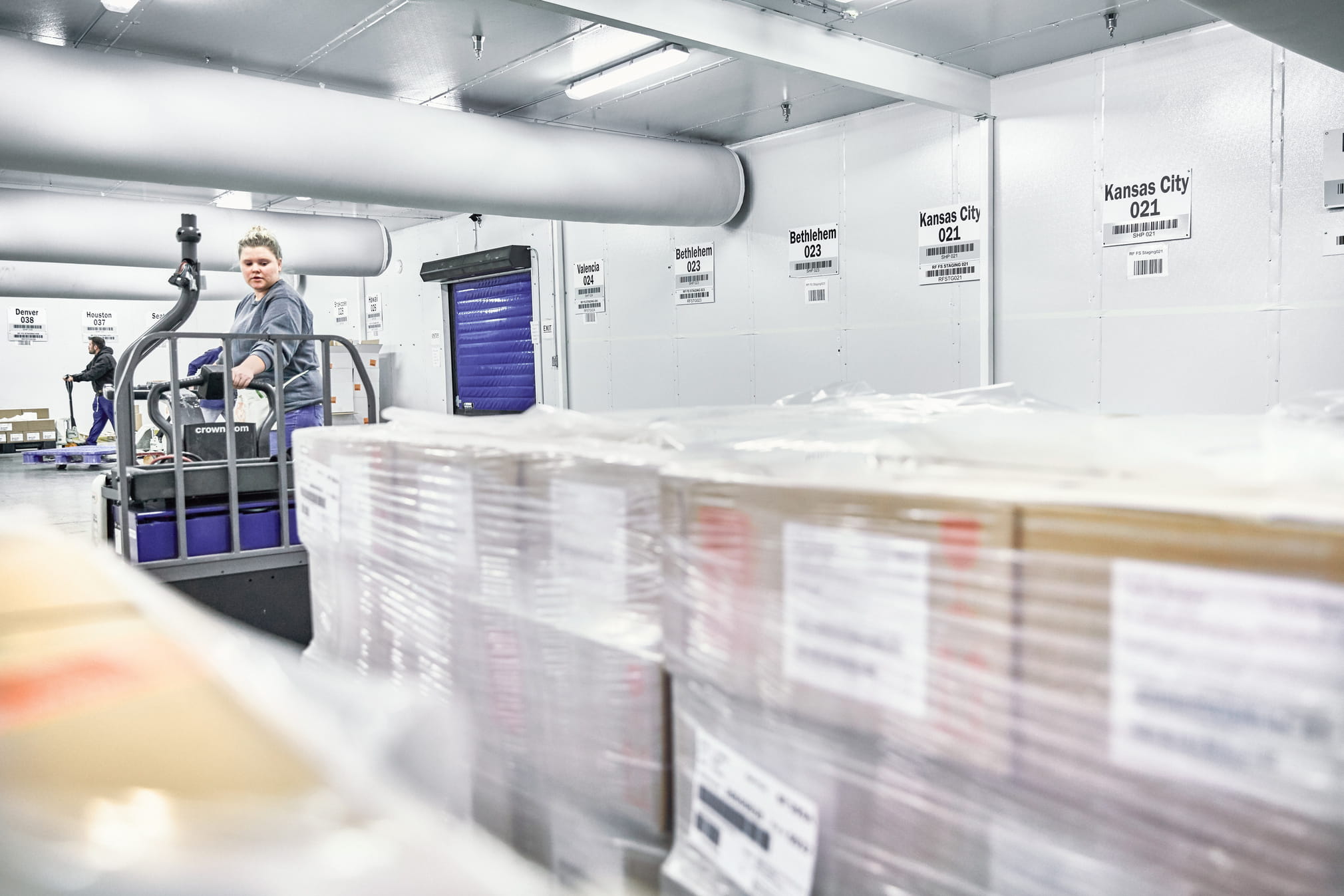 World Courier bespoke storage solutions