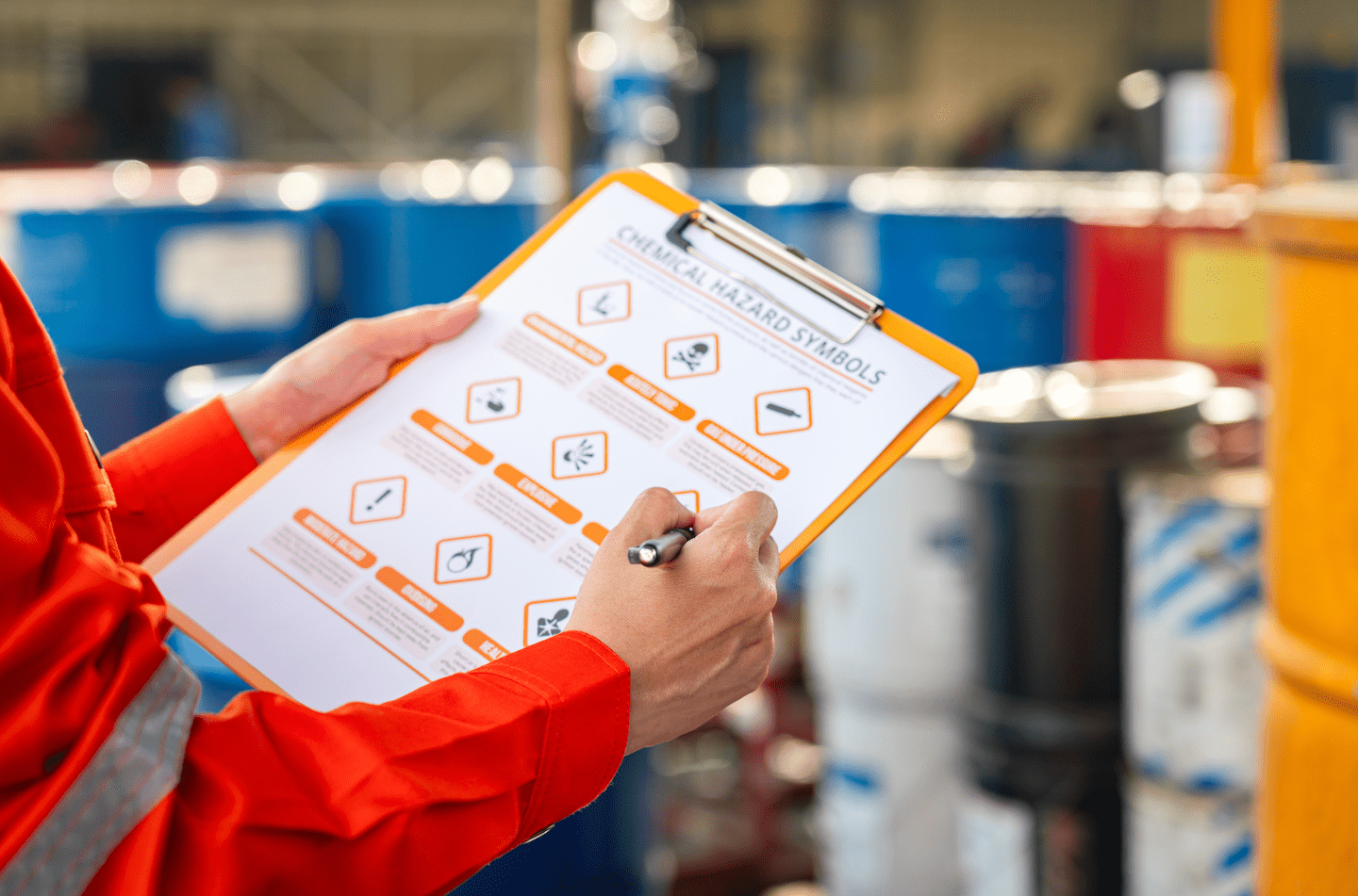Safety card for the shipment